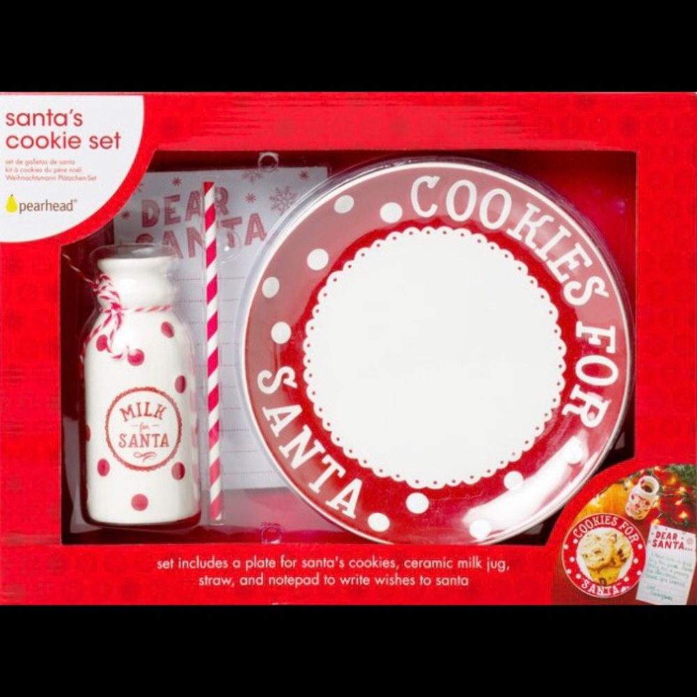Santa cookie set